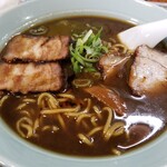今池呑助飯店 - チャーシューメン・濃口。