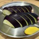 ヤキニク アトム - 水茄子のお刺身❗️