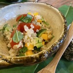 MURA PUB - 玄米サラダ・夏野菜バージョン