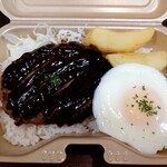 オリンピック - 料理写真:日替わりどんぶり（ロコモコ）：480円+税