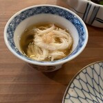 botan - 絹もずくと長芋そうめん酢の物
