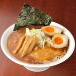 節系とんこつらぁ麺　おもと - 