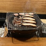 HIGASHITANI  - つまみ（猪：首・生ハム・耳、鹿：あばら）