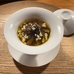 HIGASHITANI  - 鹿の筋肉とフォアグラと松茸の茶碗蒸し