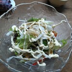 味の蔵どんつく - サラダ