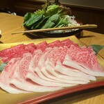 しゃぶしゃぶ　すき鍋　おもき 銀座店 - 