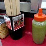 ラーメン 杉田家 - 卓上味変調味料２