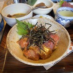 料理 萬口 - これにお茶かけます