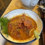 料理 萬口 - 胡麻が効いたタレの漬け
