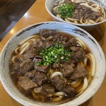肉うどん ふじ岡 - 