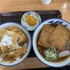 みさきチェーン - かつ丼600円きつねそば500円