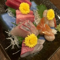 新宿 うなぎ菊川 - 刺身盛りあわせ