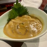 地雷也 - 自家製いかの塩辛 660円