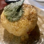 地雷也 - ホヤ焼きおにぎり 550円
