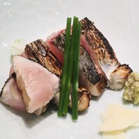 銀座 よし澤 - 鰆の藁焼き