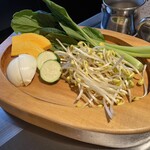 ステーキ懐石都 春日 - 野菜