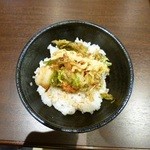 一水 - ランチのかき揚げ天丼