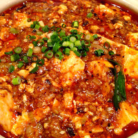 四川料理 龍の子 - 麻婆豆腐(1700円)