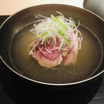 銀座 よし澤 - 椀盛　鴨と冬瓜