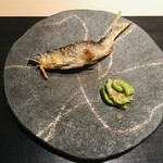 銀座 よし澤 - 鮎の塩焼き