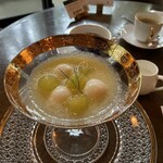 ステーキ懐石都 春日 - スープメロンスレ