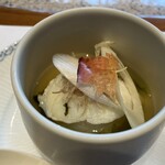 ステーキ懐石都 春日 - 鯛茶漬け