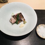 銀座 よし澤 - 鰆の藁焼き