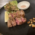 鉄板焼 寅兎午 - 特選ヒレ鉄板焼き