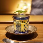 日本料理FUJI - ●先付け
      とうもろこしの摺り流し（吉田町）