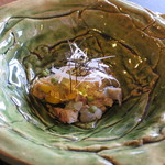 すっぽんと山椒　鰻の出汁のジュレがけ