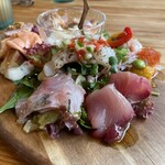 Dietro i tempi - 魚のエリア／鱧、ひらあじ、ブリ