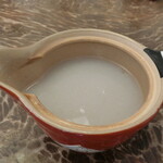 手打ち蕎麦 こはし - 蕎麦湯