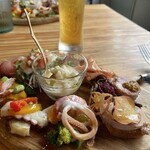 Dietro i tempi - 右手前のパテが絶品