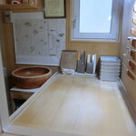 手打ち蕎麦 こはし - 蕎麦打ち部屋