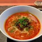 Ji-Cube - 冷やし担々麺　辛くはなく出汁を楽しむもの