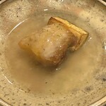 鮨菜 和喜智 - ホッケ　ズッキーニ　揚げ出汁