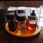 麺工房 華みずき - 調味料