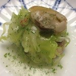 旅亭半水廬 - 箸休：春甘藍・浅蜊