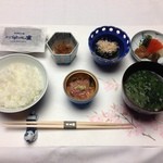 旅亭半水廬 - 朝食。