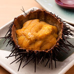 Grilled sea urchin