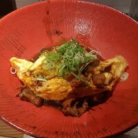 京都 スエヒロガリ - もつ煮のオムライス