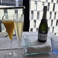 Ristorante Crocifisso - スパークリングワイン、みかんジュース