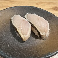 梅田 鮨割烹のの - サワラ