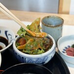 銀座天一 - サラダ