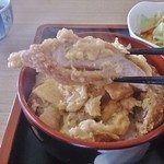 桃山食堂 - ミニカツ丼（萩定食）