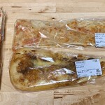 ココパネッテ - カレーナン、明太フランス、明太チーズパリパリ