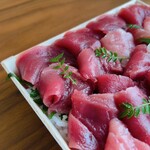 築地やまの - 海鮮ハーフ尽くし　本マグロ✖️本マグロ（二箱限定販売）