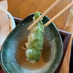 麦家 - ししとうの苦味と香りが…