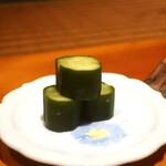 日本料理 幸庵 - 胡瓜の漬物