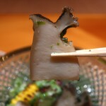 日本料理 幸庵 - 鮑リフトアップ